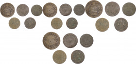 Stato Pontificio - Lotto di 5 monete (Leone XII, Gregorio XVI, Pio IX) - tagli e anni vari - Ae
med.qBB



SPEDIZIONE SOLO IN ITALIA - SHIPPING O...