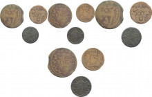 Stato Pontificio - Lotto di 3 monete (Alessandro VII, Innocenzo XII, Clemente XI) - tagli e anni vari - Ae
med.BB



SPEDIZIONE SOLO IN ITALIA - ...