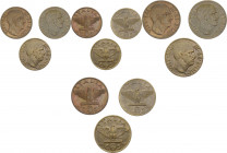 Regno d'Italia - Vittorio Emanuele III (1900-1943) - lotto di 3 monete da 5 centesimi 1939, 1940, 1941 - Ae
SPL



SPEDIZIONE SOLO IN ITALIA - SH...