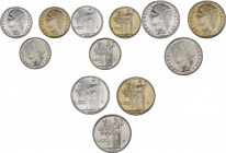 Repubblica Italiana (dal 1946) - Monetazione in lire (1946-2001) - lotto da 3 monete da 100 lire 1990 con 99 aperto - 100 lire 1992 con 99 data chiusa...