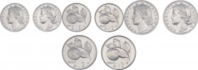 Repubblica Italiana (dal 1946) - Monetazione in lire (1946-2001) - Lotto di 2 monete da 1 lira 1949 e 1 lira 1950 - Gig 364 - IT - Perizia Gaudenzi
F...