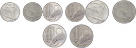 Repubblica Italiana (dal 1946) - Monetazione in lire (1946-2001) - Lotto di 2 monete da 10 lire 1998 tipo spiga - "di cui una con spighe corte e una c...
