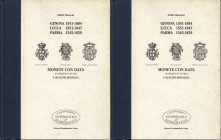 MANZONI A. – Genova 1541 – 1804. Lucca 1551 – 1847. Parma 1545 – 1859. Monete con data in argento e in oro e qualche Medaglia. Milano, 2000. Pp. 102, ...