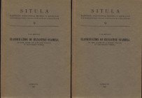 METCALF M.D. – Classification of byzantine Stamena. In the light of a hoard found in southern Serbia. Ljbljana, 1967. Pp. 130, tavv. 16. Ril. ed. otti...