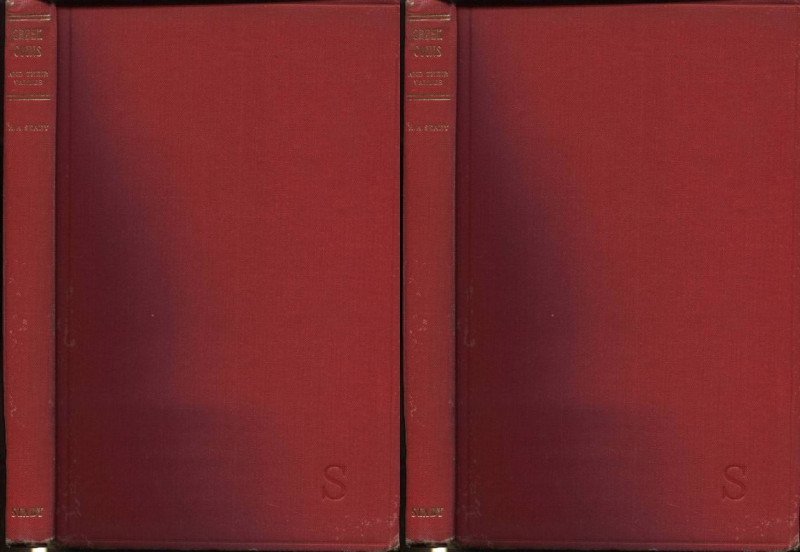 SEABY H. A. - Greek coins and their values. London, 1966. Pp. 218, tavv. 8 + ill...