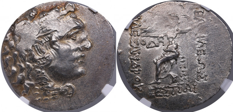 Thrace, Odessus AR Tetradrachm c. 125-70 BC - NGC MS
Moesia. In the name and typ...