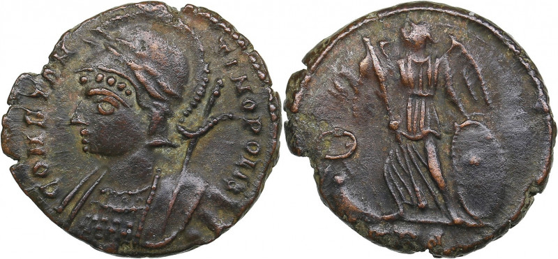 Roman Empire City Commemorative Æ Nummus - Constantine I. Arelate (332-333 AD)
2...