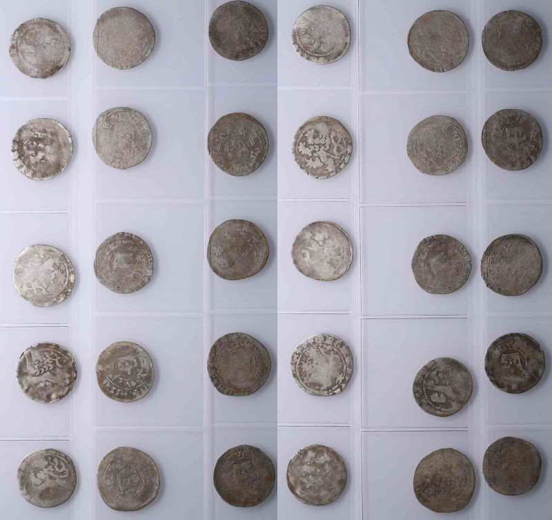 Coin Lots: Bohemia Prager Groschen ND (15)
Various condition. Sold as is, no ret...