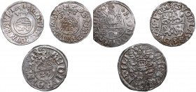 Germany 1/24 thaler 1612, 1661, 1619 (3)
Various condition. Sold as is, no return.