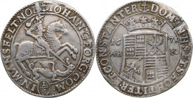 Germany, Mansfeld 1/3 thaler 1671
9.01g. VF/VF The coin has been mounted. Sold as is, no return.