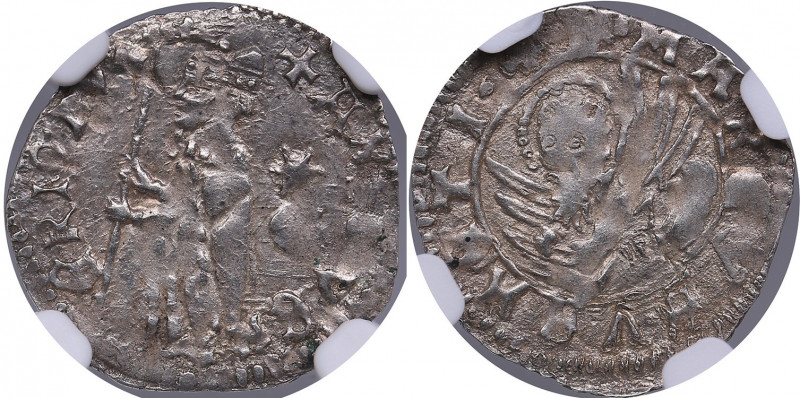 Italy, Venice AR Grosso - Antonio Venier (1382-1400)- NGC MS 62
Stars in the fie...