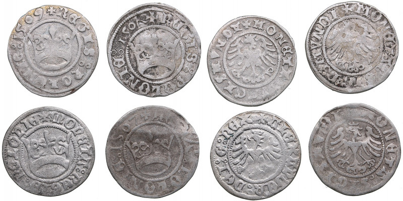 Poland 1/2 grosz (4)
Various condition. Sold as is, no return.