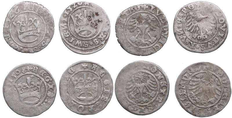 Poland 1/2 grosz (4)
Various condition. Sold as is, no return.