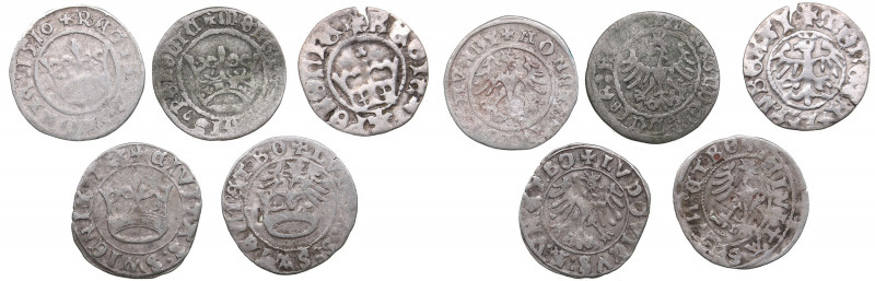 Poland 1/2 grosz (5)
Various condition. Sold as is, no return.