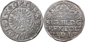 Poland, Krakow Grosz 1614 - Sigismund III (1587-1632)
1.42g. VF/XF Mint luster.