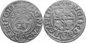 Poland 1/24 thaler 1621 - Sigismund III (1587-1632)
1.13g. VF/VF