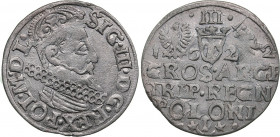 Poland 3 grosz 1622 - Sigismund III (1587-1632)
1.67g. AU/XF+
