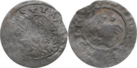 Poland, Łobżenica Ternar 1630 - Sigismund III (1587–1632)
0.49g. F/VF- Kop. 7936 R4. Very rare!