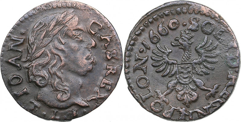 Poland Solidus 1660 - John II Casimir Vasa (1649–1668)
1.43g. XF/AU
