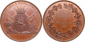 Sweden medal Agriculture meeting in Linköping 1883
38.88g. 44mm. AU/AU ÖSTERGÖTLANDS K. HUSHALLNINGS SÄLLSKAP. / LANDTBRUKSMÖTET I LINKÖPING 1883...