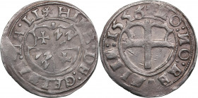 Reval Ferding 1556 - Heinrich von Galen (1551-1557)
2.38g. XF/XF Haljak 156c.