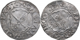 Dorpat ferding ND (1558) - Hermann II Wesel (1552-1558)
2.48g. AU/UNC Mint luster. Rare state of preservation. Haljak 686.