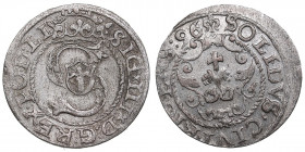 Riga, Poland solidus 1596 - Sigismund III (1587-1632)
0.98g. AU/AU