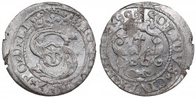 Riga, Poland solidus 1599 - Sigismund III (1587-1632)
0.92g. AU/AU