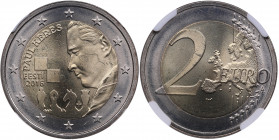 Estonia 2 euro 2016 - Paul Keres - NGC MS 65
100th Anniversary of birth of Paul Keres.