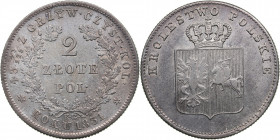 Russia, Poland 2 zlote 1831 KG
9.04g. XF/XF- Traces of mint luster. November Uprising. Bitkin 4.