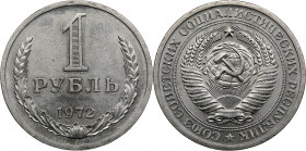 Russia, USSR 1 rouble 1972
7.38g. UNC/UNC Mint luster. Fedorin 23.