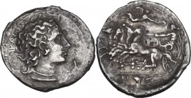 Sicily. Syracuse. Second Democracy (466-405 BC). AR Hemidrachm, c. 410-405 BC. Engraved and signed by Kimon. Obv. Charioteer, holding reins with both ...