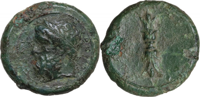 Sicily. Syracuse. Timoleon and the Third Democracy (344-317 BC). AE 19 mm. Timol...