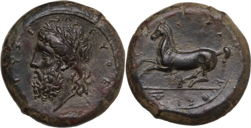 Sicily. Syracuse. Timoleon and the Third Democracy (344-317 BC). AE Dilitron. Ti...