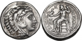 Continental Greece. Kings of Macedon. Philip III Arrhidaios (323-317 BC). AR Tetradrachm. ‘Amphipolis’ mint. Struck in the name of Alexander III of Ma...