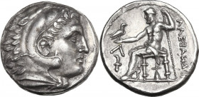 Continental Greece. Kings of Macedon. Posthumous issues of Alexander III 'the Great' (336-323 BC). AR Tetradrachm. ‘Amphipolis’ mint. Struck under Kas...