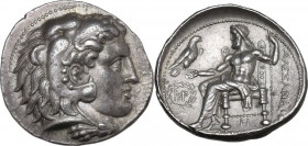 Greek Asia. Seleucid Kings. Seleukos I Nikator (312-281 BC). AR Tetradrachm. Babylon mint. Struck in the name of Alexander III of Macedon, c. 312-300 ...