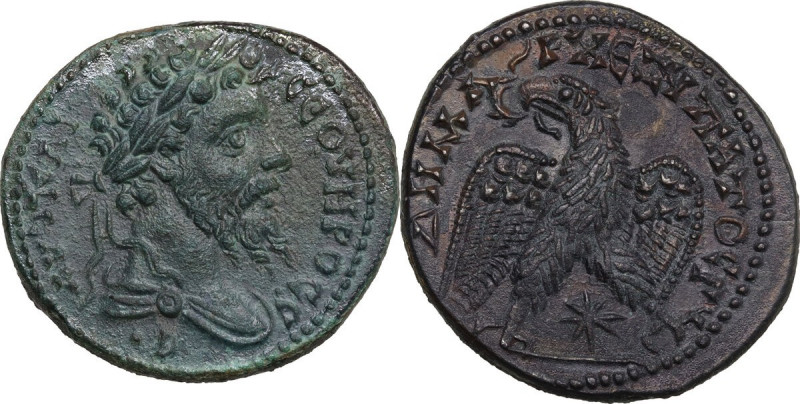Septimius Severus (193-211). BI Tetradrachm, Laodicea ad Mare (Seleucis and Pier...