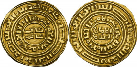 Jerusalem. AV Bezant. Imitating a dinar of the Fatimid caliph al-Amir. Acre mint. Second phase, struck 1148/59-1187. Angular script. Malloy 9/11; Schl...