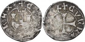 Genoese Colonies. Chios, La Maona. AR Quarter of gigliato 1430-1466. D/ Castle. R/ Patent cross. Cf. Schl. pl. XIV, 22,23,24,26; Lunardi S14,16,28. AG...