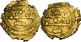 Palermo. Roberto il Guiscardo (1059-1085). Tarì datato 1072, 464 AH. D/ Legenda cufica su quattro righe; in centro globetto. (Per comando / di Roberto...