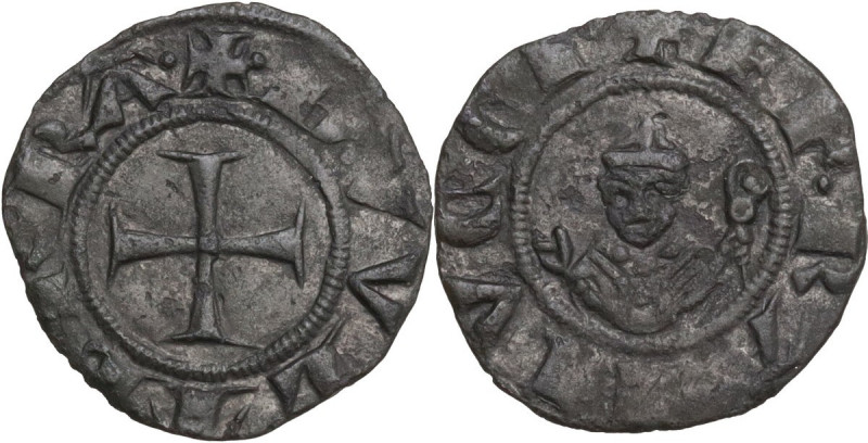 Casole. Ranuccio Allegretti (1320-1348), Vescovo di Volterra. Denaro piccolo o p...