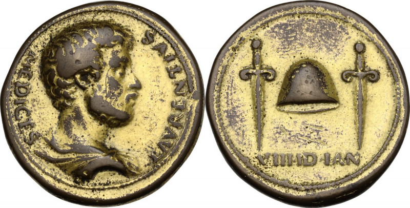 Firenze. Lorenzino de'Medici (1514-1548). Medaglia, circa 1537. D/ LAVRENTIVS ME...