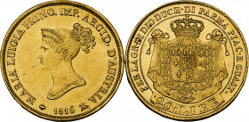 Parma. Maria Luigia d'Austria (1815-1847) Duchessa di Parma, Piacenza e Guastalla. 20 lire 1815. D/ Busto diademato a sinistra. R/ Stemma coronato. CN...
