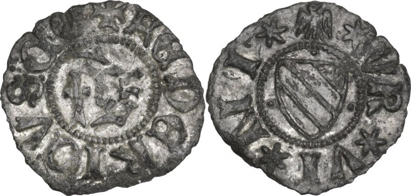 Urbino. Federico di Montefeltro (1444-1482). Picciolo. D/ Monogramma di Federico...
