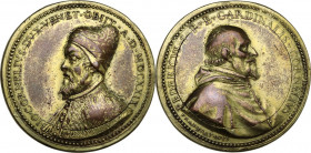 Venezia. Giovanni Corner I (1625-1629). Medaglia 1647. D/ IO CORNELIVS DVX VENET OBIIT A D MDCXXIX. Busto a sinistra con mantello e corno dogali; nel ...