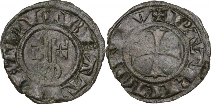 Viterbo. Sede Vacante (1268-1271), Camerlengo Pietro di Montebruno. Denaro papar...