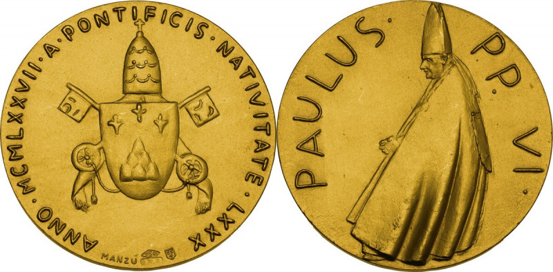 Paolo VI (1963-1678), Giovanni Battista Montini. Medaglia straordinaria 1978 per...