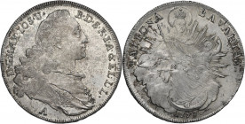 Germany. Maximilian III Joseph (1745-1777). Taler 1772 A, Amberg mint. Dav. 1954; Hahn 330. AR. 27.93 g. 41.50 mm. MS.