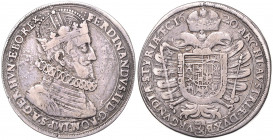 FERDINAND II (1617 - 1637)&nbsp;
1 Thaler, 1620, 27,47g, Graz. Dav 3099&nbsp;

VF | VF , škrábance | scratch